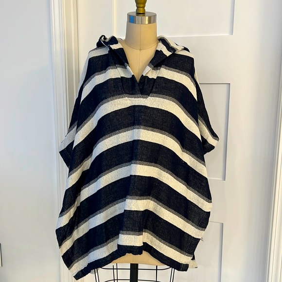'I Washed Up Like This' Solid Lettering Cover Up Poncho